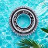 Car Tire Swim Float Tube PVC Pool Floating Rings Leakproof Inflatable Swimming Rings Floaties Thickened Pool Rings for Swimming