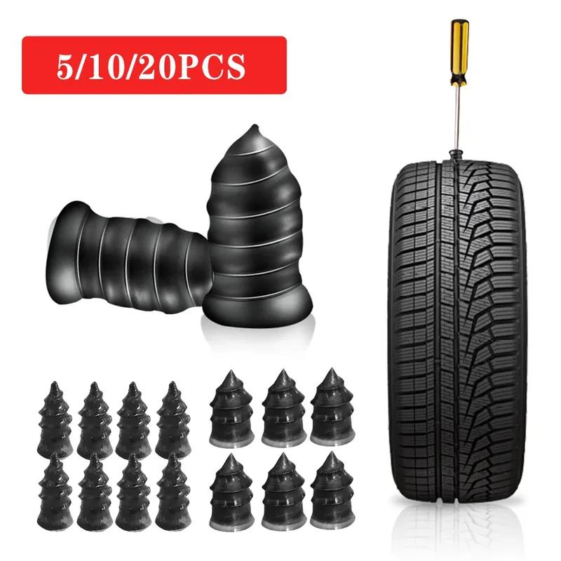 50pc Car Universal Vacuum Tyre Repair Set with Screwdriver Tire Wholesale Puncture Repair Wheel Tubeless for Car Tire Accessorie