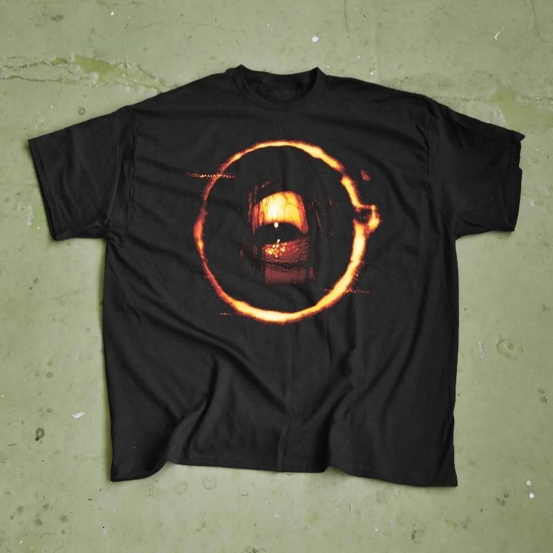 The Ring TShirt Japanese Horror Movie Tee Vintage Distressed Style Unisex Cotton S
