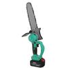 10 Inch 388V 2500W Cordless Electric Saw Chainsaw with 2PC Li-ion Battery Rechargeable Woodworking Tool Brushless