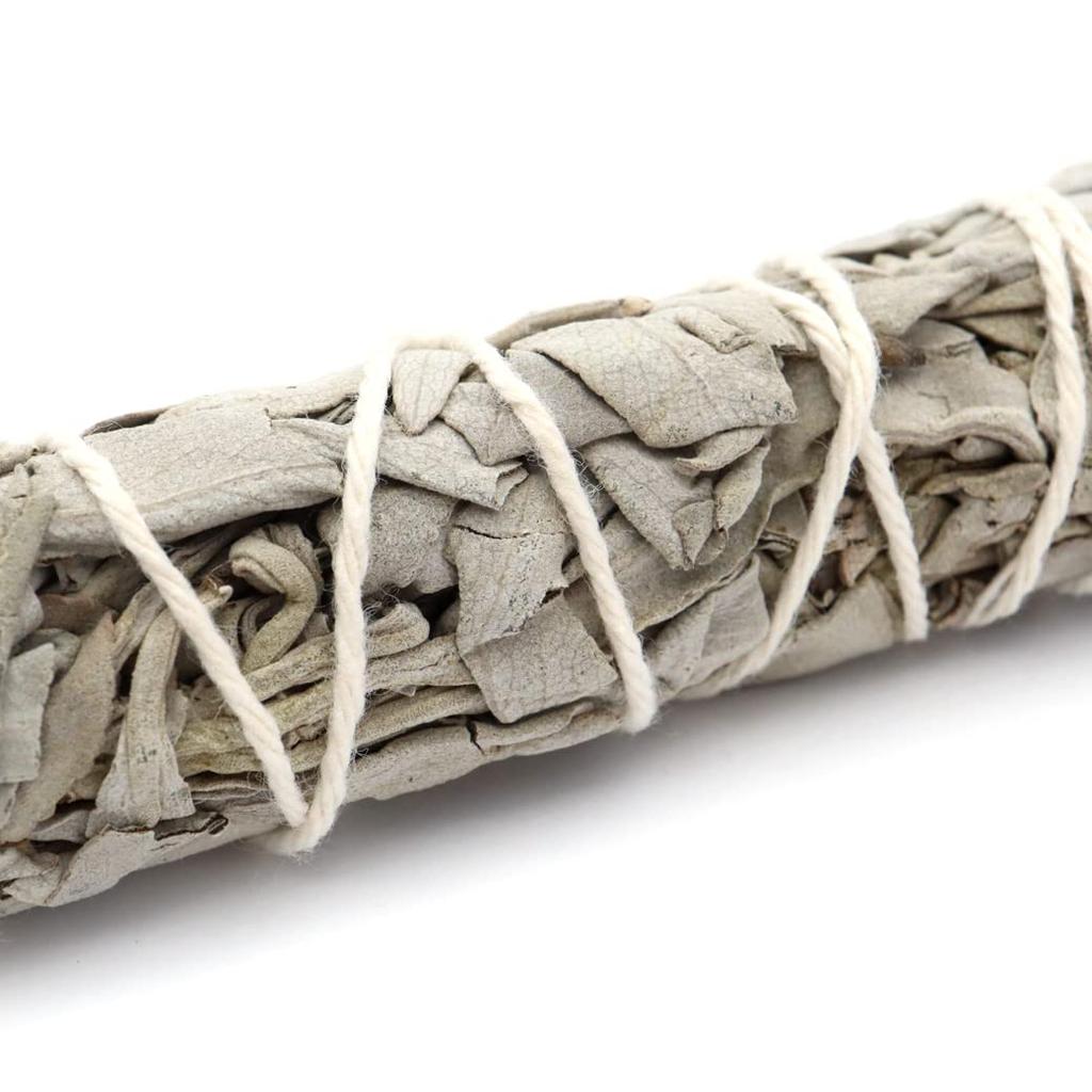GOLD STONE white sage wand bundle slim type approx. 6-12g California sage organic herb white sage 5 pieces