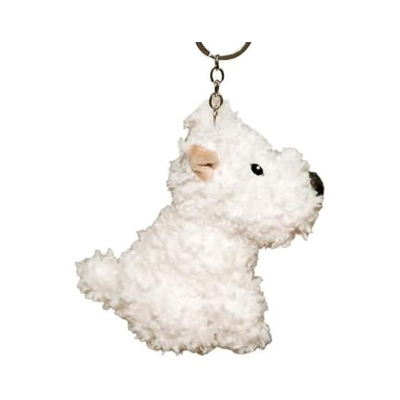 Plush Pendant Cute West Highland Plush Toy Puppy Doll Cartoon Pendant Doll Key Chain Bag Pendant Children s Gift Cute