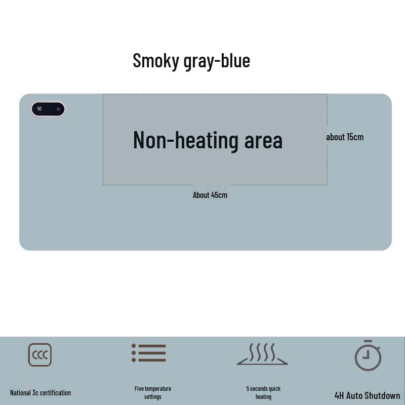 Smart Heated Waterproof Desk Mat 80*33cm