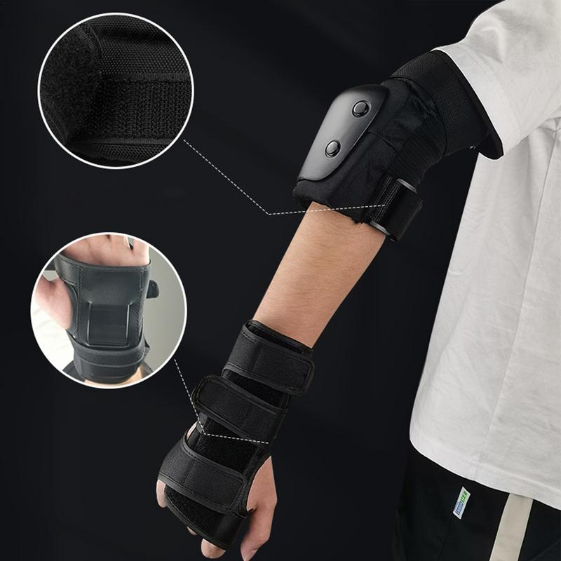 6Pcs Roller Skating Protector Elbow Knee Pads Wrist Guard Kids Adults Riding Skateboard BMX Bicycle Sports Protective Gear