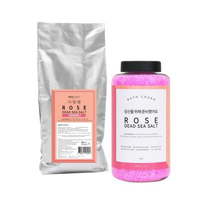 Badezauber Totes Meer Salz Rose Nachfüllung, 1 kg, 1 Stück