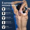 Portable Massage Gun Muscle Massager Brushless Motor for Pain Relief Super Quiet Portable Body Relaxation Electric Sport Massager
