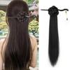 Hair Stick Claw Clip Ponytail Wig Bamboo Hairpin Wig Braid Ponytail Braided Side Ponytail  Women
