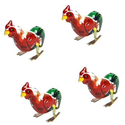 Collectible Rooster Pecking Wind Up Toy Prank for Boys and Girls Mechanical Toy Chicken Toy Birthday/Christmas