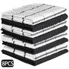 8-piece Set of 100% Pure Cotton Checkered Towels, 30×30cm, Kitchen Absorbent Cleaning Towels, Household Hand Towels, Multiple Colors Available.