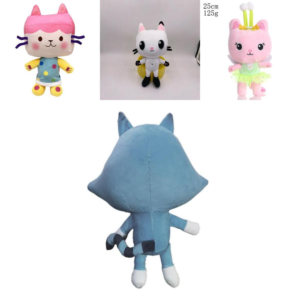 Gabby's Dollhouse Plush Cartoon Stuffed Cat Plushie Doll Kids Xmas Gifts