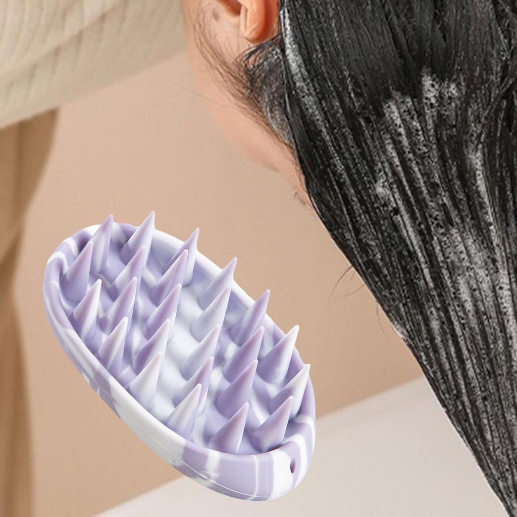 Gentle Scalp Massage Brush for All Hair Types