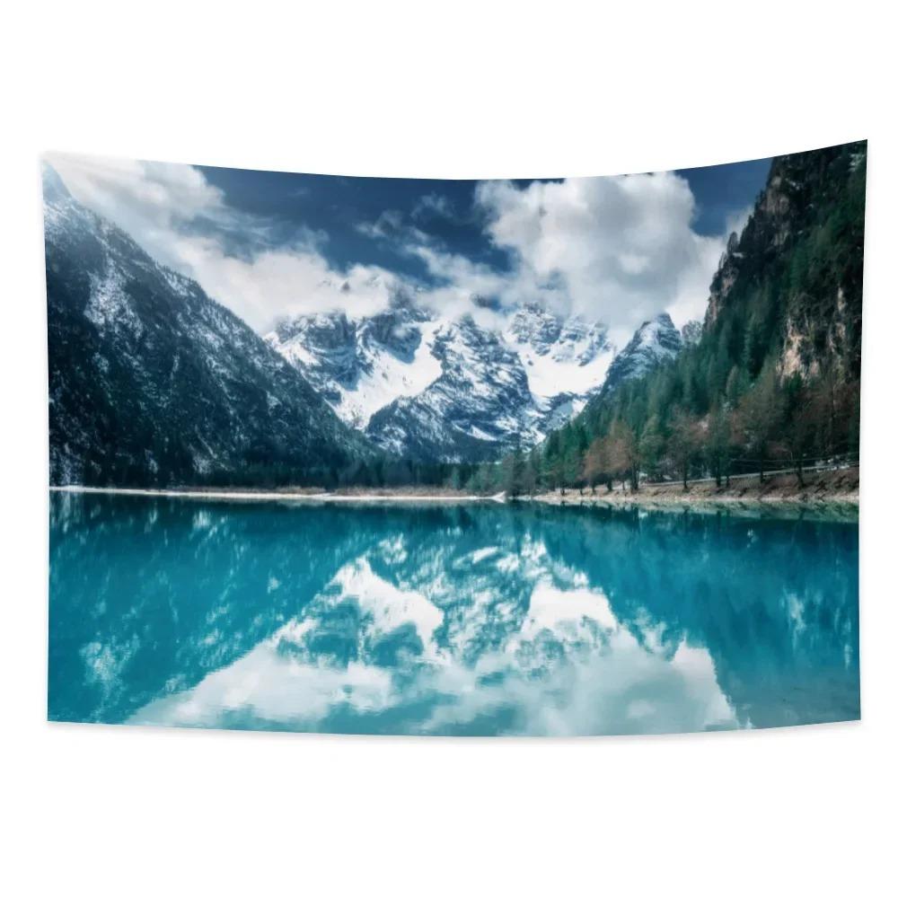 Landscape Forest Waterfall Wall Decor Tapestry Home Living Room Tapestry