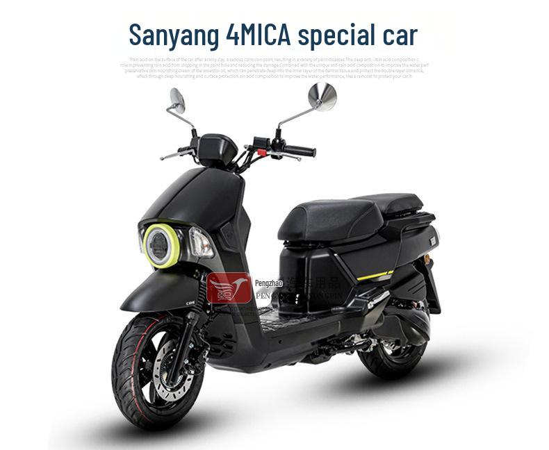 SYM Little Ant 4MICA 150cc Motorroller Custom Fußmatte Seidenringpolster.