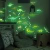 Removable Kids Room Decals Glow in The Dark Dino Glowing Luminous Stickers  Children's Bedroom