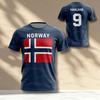 26 Summer T-Shirt Norway Haaland Fans No.9 T Shirt Women Jersey Fashion Sportwear Sport Training Child-Parent T-Shirt