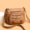 Fashionable Retro Multi-pocket Large Capacity Women's Bag