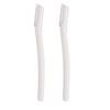 Karsyngirl 2/3 Pièces Tondeuse à sourcils pour femmes Épilateur facial pour femmes Retireur de poils de sourcils Rasoir à sourcils en acier inoxydable Outils de beauté