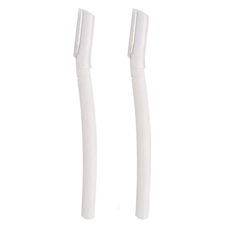 Karsyngirl 2/3 Pièces Tondeuse à sourcils pour femmes Épilateur facial pour femmes Retireur de poils de sourcils Rasoir à sourcils en acier inoxydable Outils de beauté