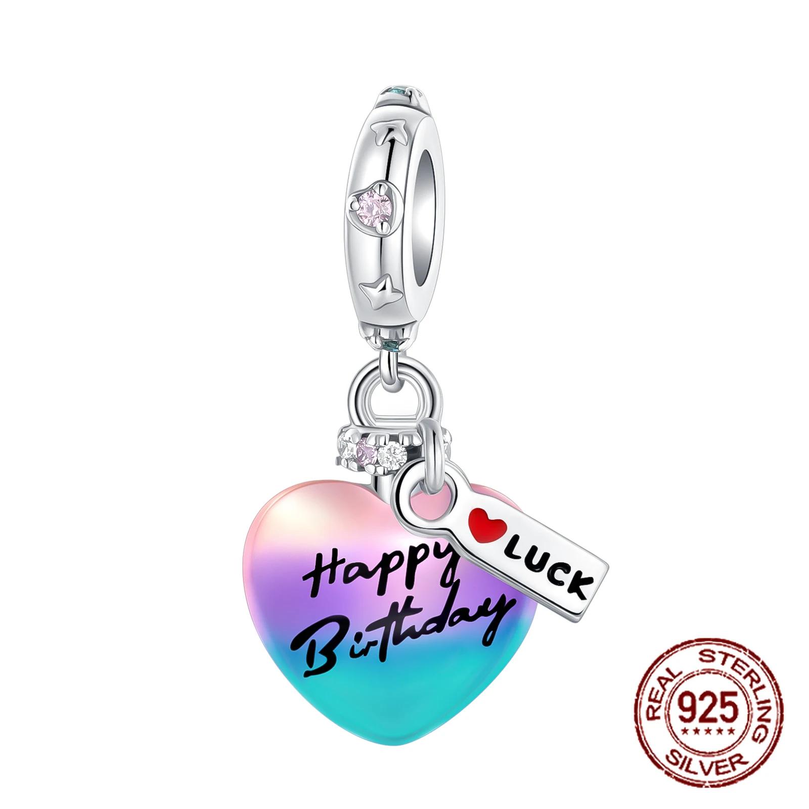 

Copper Flower Birthday Gift Pendant Charms Beads Fit Original Bracelets Fine Diy Jewelry For Women Gift