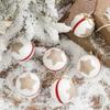 6pcs 6cm Christmas Tree Pendant Delicate Hanging Ornament Christmas Foam Ball  Shopping Mall Scene