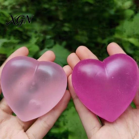 Sensory Squeeze Toy Color Changing Strawberry Simulated Fruit Bunny Duck Love TPR Stress Heart Ball Anxiety Relief Fidget