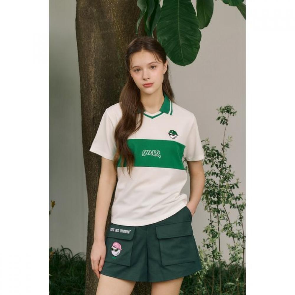 Goxo Футболка с коротким рукавом Кремовая Swagball Пике Блок S(44-55)