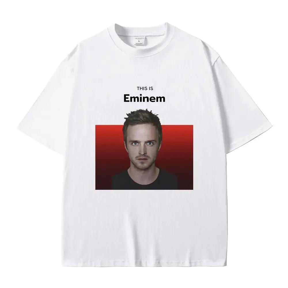 Unisex This Is Eminem T Shirt Jesse Pinkman Funny Meme Tshirt Classic Vintage Breaking Bad T-shirt Women Fashion Casual Women Tees