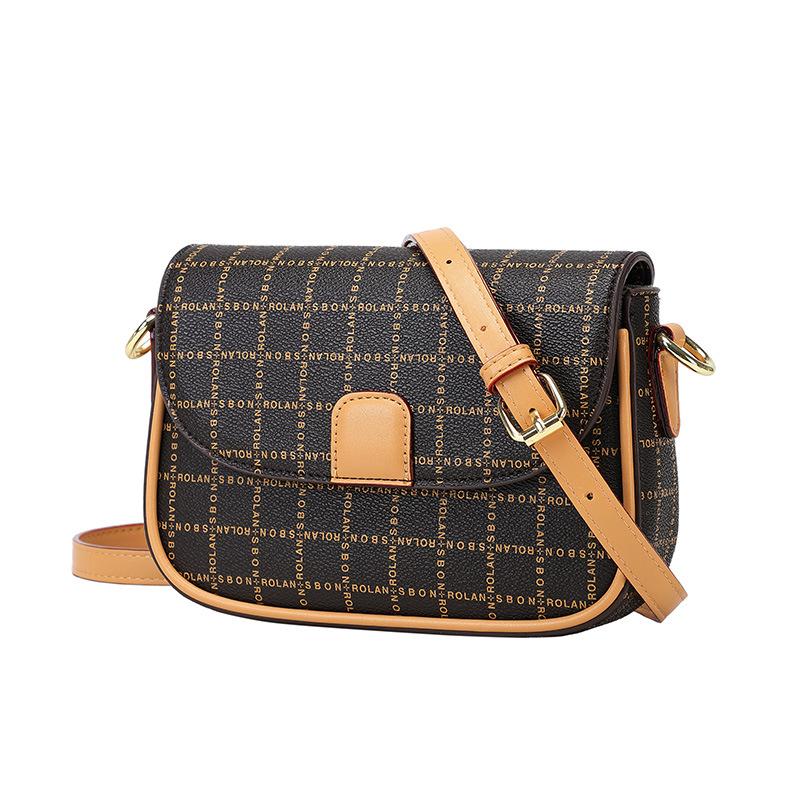 Geantă mică high-end retro de zi cu zi, modă, geantă pătrată mică pentru femei, navetă, versatilă, geantă de umăr, lux ușor, geantă crossbody