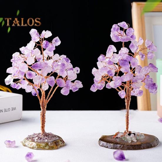 

Искусственное аметистовое дерево, нежная текстура, украшение для стола, фиолетовое красивое денежное дерево, счастливое денежное дерево, искусственное аметистовое дерево, товары для дома