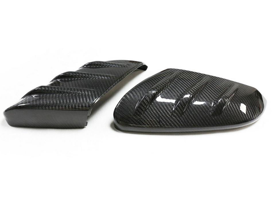 Hot-Selling Mugen Style Carbon Fiber Rearview Mirror Cover for Honda Civic 10th Gen