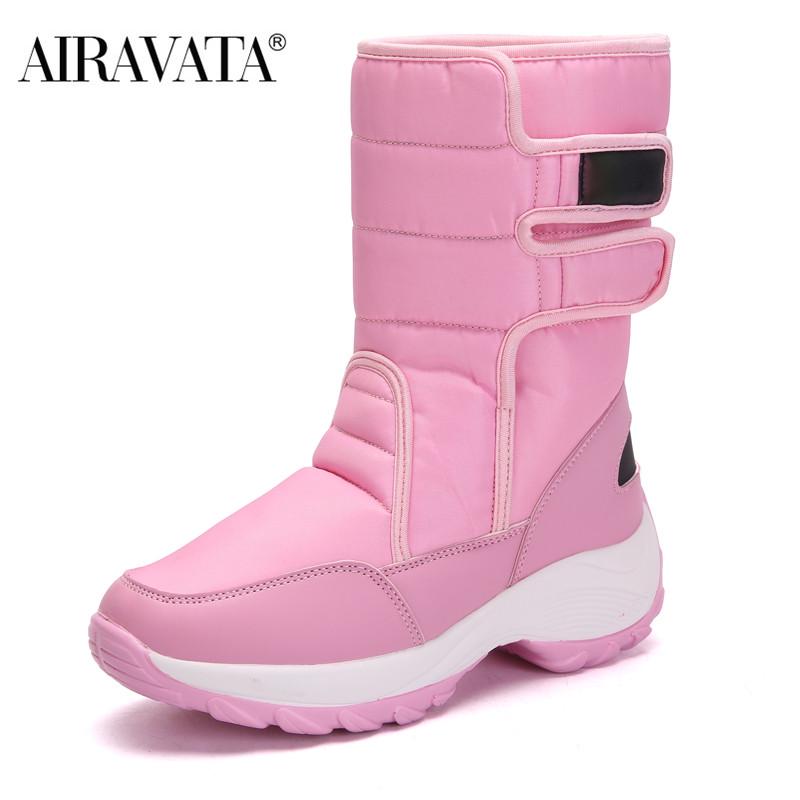 

Женские зимние сапоги с отворотом 42 розовый