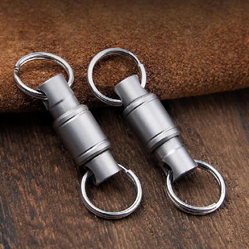 Rotate Buckle Portable Multifunctional Edc Outdoor Tool Titanium Alloy Waist