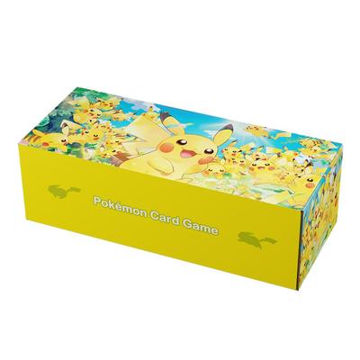 POKEMON Παιχνίδι με κάρτες Long Card Box Pikachu Μεγάλη συλλογή