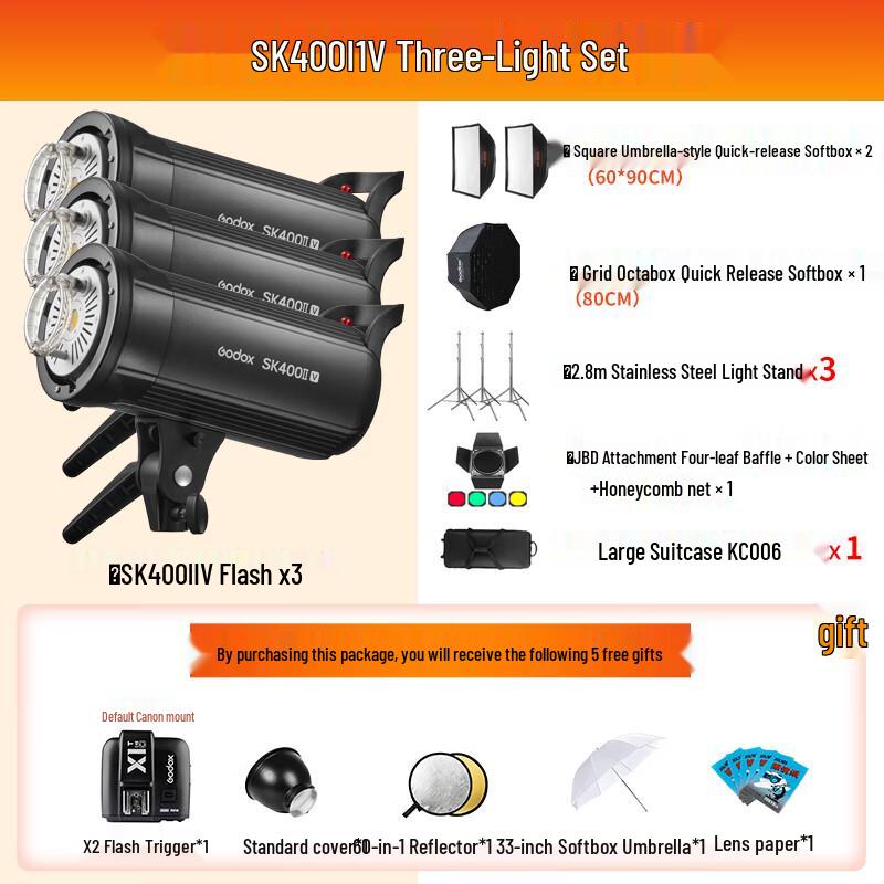 Godox SK400II-V Studio Flash Kit