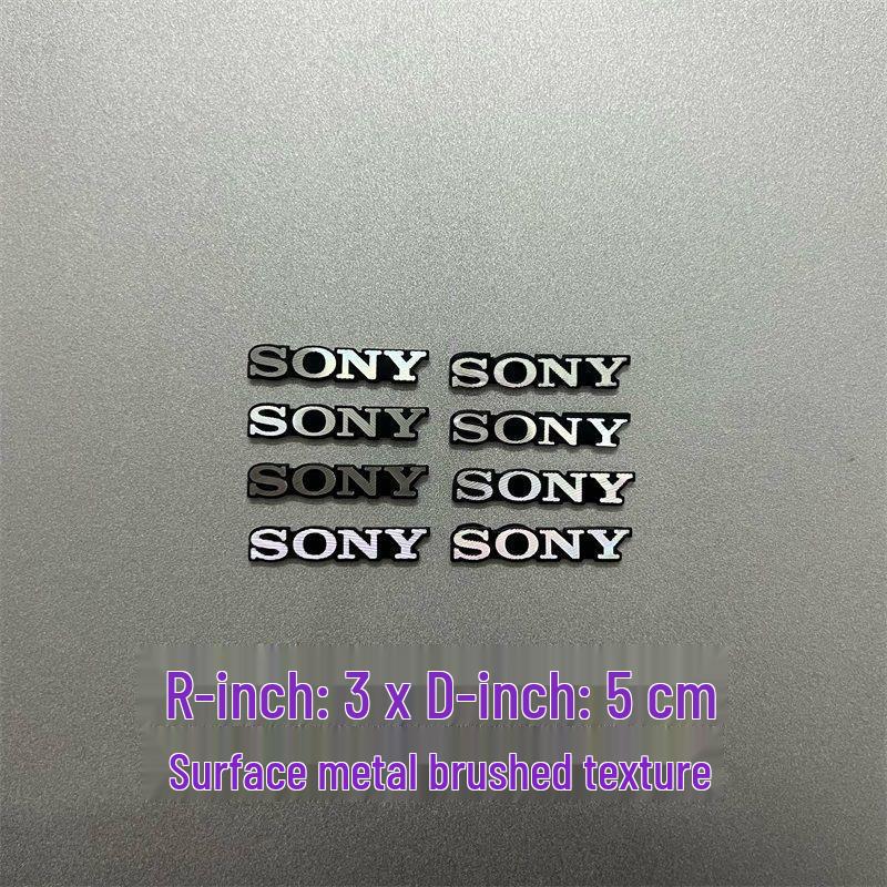 Dekorative Metallaufkleber für Auto-Audio-Lautsprecher von Bose, Harman Kardon, JBL.