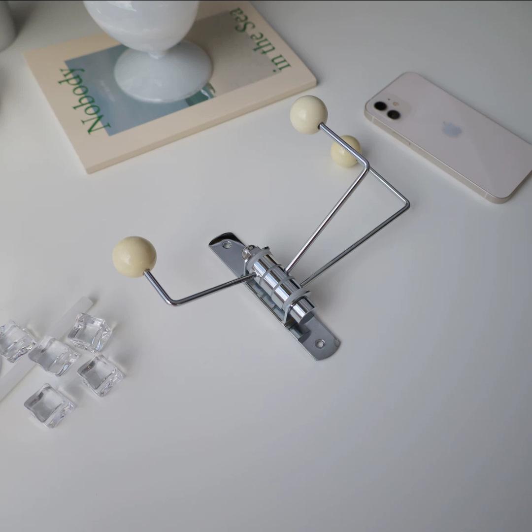 

Винтажный корейский крючок для одежды, украшение для домашнего магазина одежды, десерт из цельного дерева, кремовый железный крючок