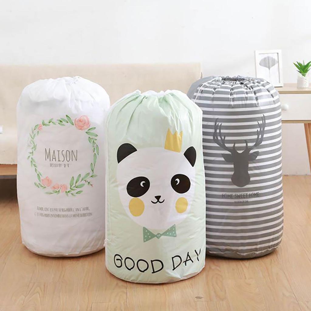 Quilt Dusts Bag Round Beam Mouth Quilt Storage Bag Quilt Finishing Bag  Clothes Packing Bag