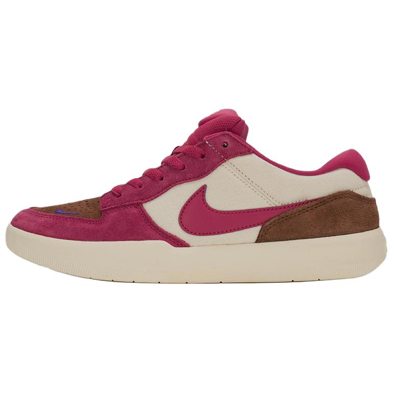 Nike SB Force 58 Abrasion Resistant Low Top Skateboard Shoes Men's Pink Skateboard Shoes DV5477-104