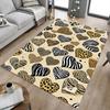 1PC Zebra Print Leopard Print Extra Large Non Slip Floor Carpet, Office, Family, Bedroom Large Area Rug Indoor Rugs, Vibrant Colors