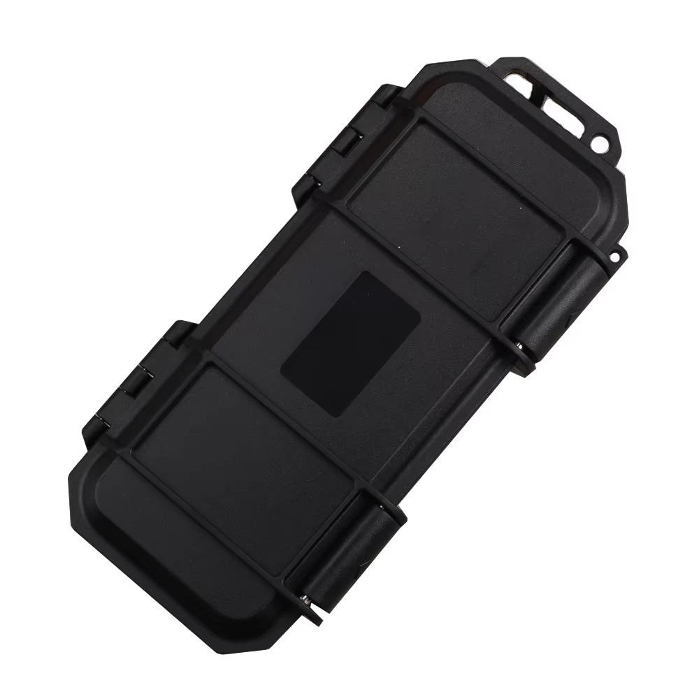 

Прочный ударопрочный ящик для кемпинга, износостойкий герметичный ящик для переноски, ударопрочный кейс для хранения, ящик для оборудования, сухой ящик, водонепроницаемый ящик для инструментов чёрный