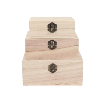 Coffret multifonction en bois avec couvercle pour bijoux, boîte de rangement, décoration d'intérieur
