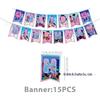Demon Hunter Team Birthday Party Set: Plates, Cups, Napkins, Tablecloth, Cutlery & Banner