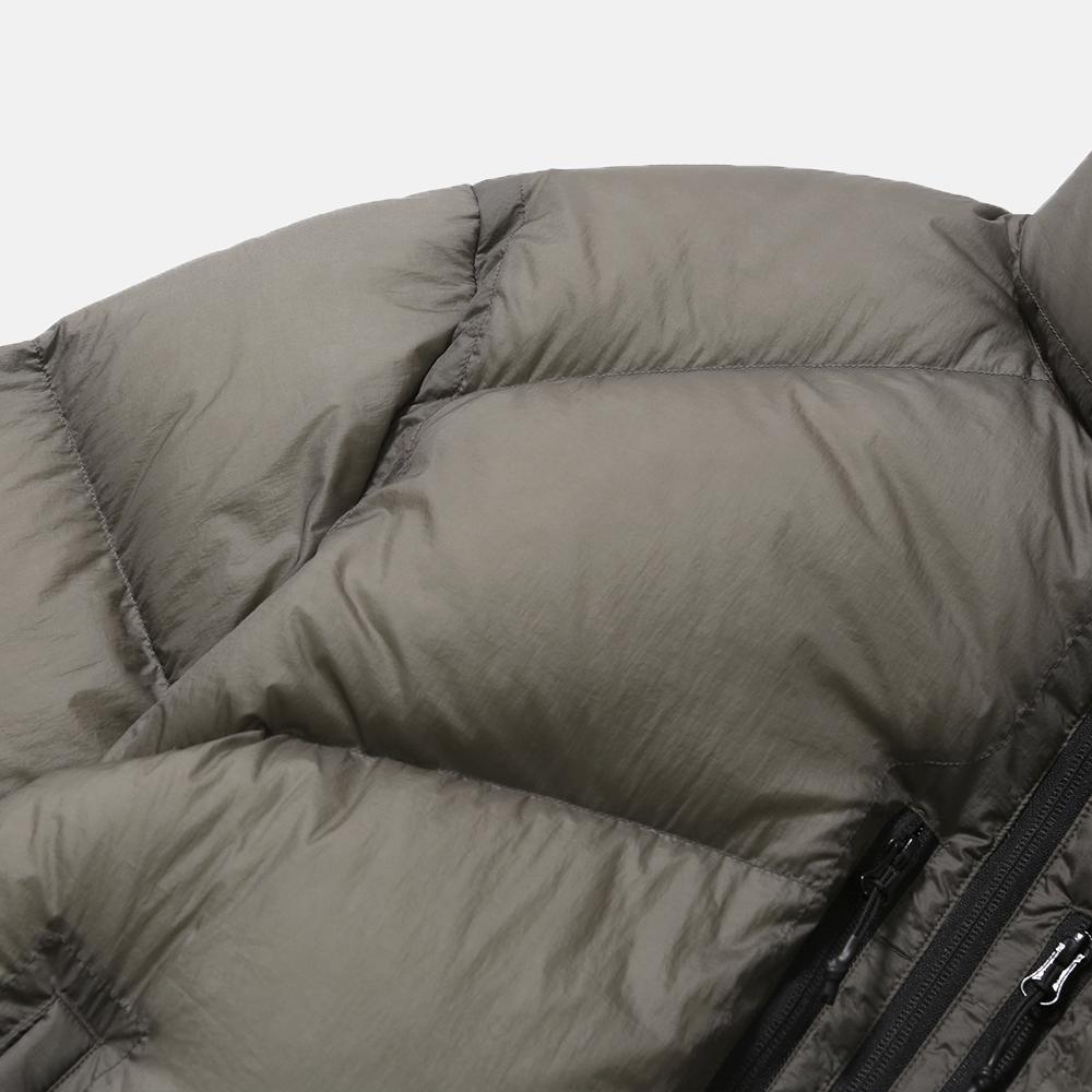 Moif [Aw25] Shadow Puffer Down Parka / Sheer Olive