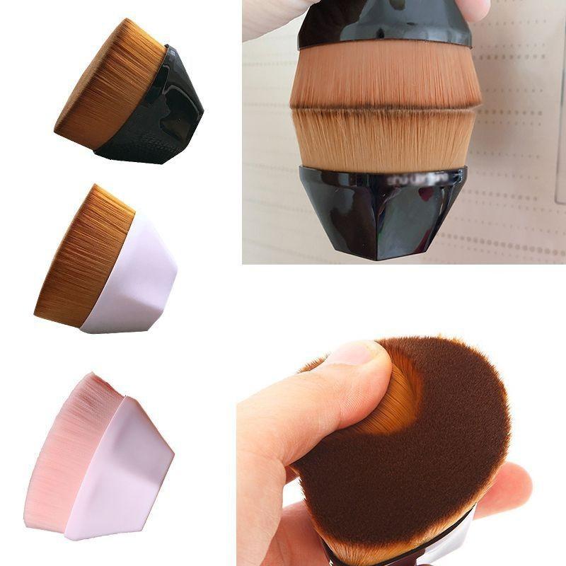 Flawless Wand Foundation Brush With High Density Fine Fiber For Seamless Makeup Application
