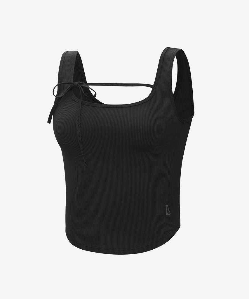 GRANDE LINE Elflex Rib Front Ribbon Sleeveless