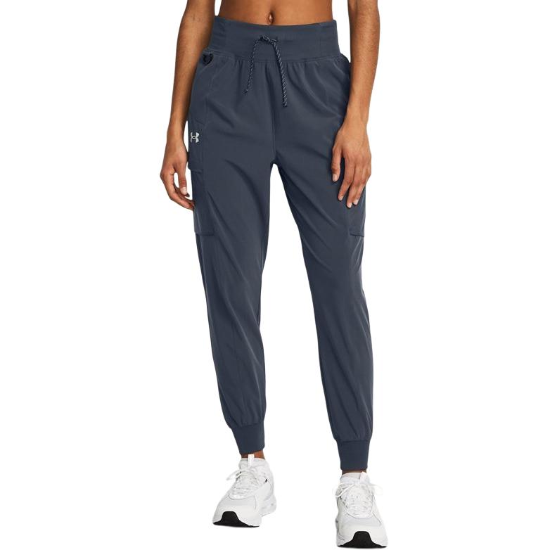 Under Armour Comfortable Lace-Up Sports Trousers Women Bottoms Grey 1383359-044