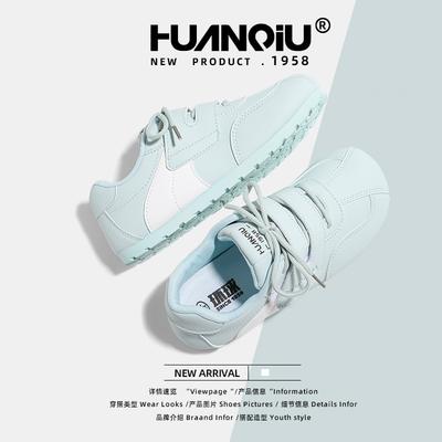 Global Popular German Training Shoes KMXFX8093 New Spring Versatile Velcro Casual Niche Student Shoes Women