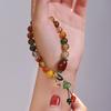 Lotus Pod Ethnic Style Ruyi Bracelet - Natural Stone, Chinese Influence, Women’s Autumn/Winter Gift