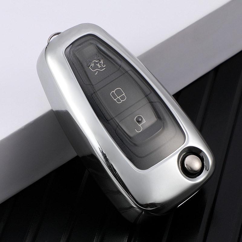 Car Key Cover for Ford Taurus, Mustang, Lincoln, and Explorer (2016-2018)