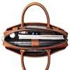Men'S Handbag First Layer Cowhide Shoulder Oblique Span Bag Casual Retro 14 Inch Genuine Leather Women'S Computer Bag